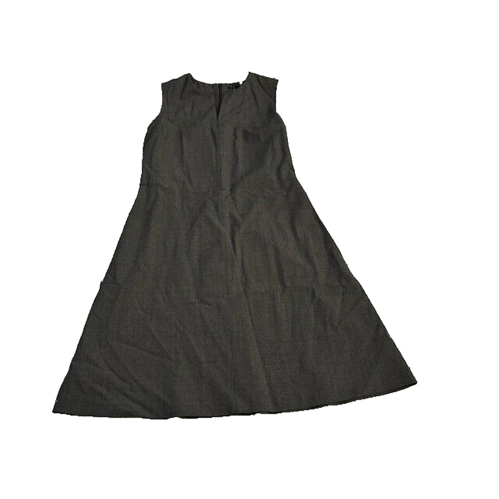Theory Womens Dress Miyani Edition Sleeveless Split Neck‎ A-Line Gray Size 6